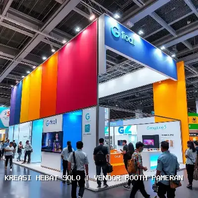 Vendor Booth Pameran Solo – Desain Custom Berkualitas