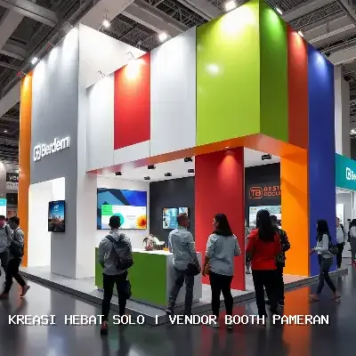 Vendor Booth Pameran Solo – Desain Custom Berkualitas