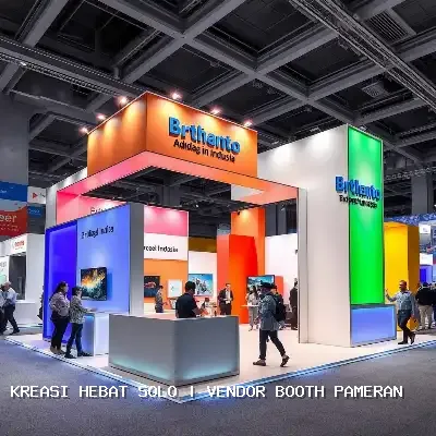 Vendor Booth Pameran Solo – Desain Custom Berkualitas