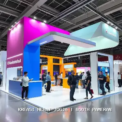 Portfolio Booth Pameran Jogja Dengan Desain Menarik Dan Berkualitas