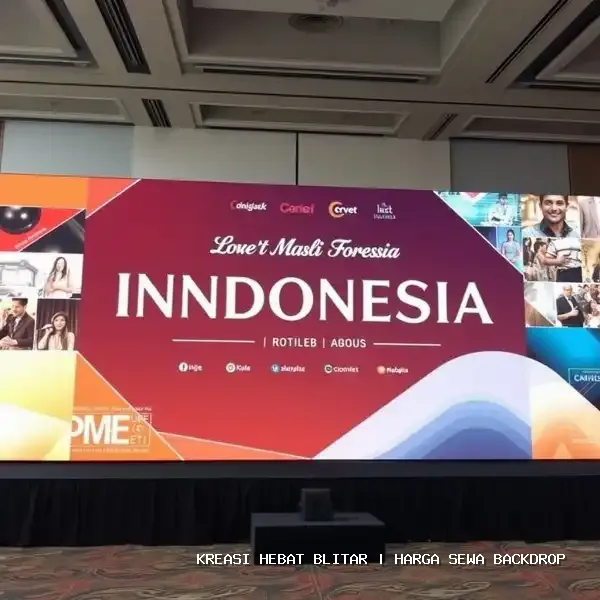 Sewa Backdrop Berkualitas di Blitar – Kreasi Hebat