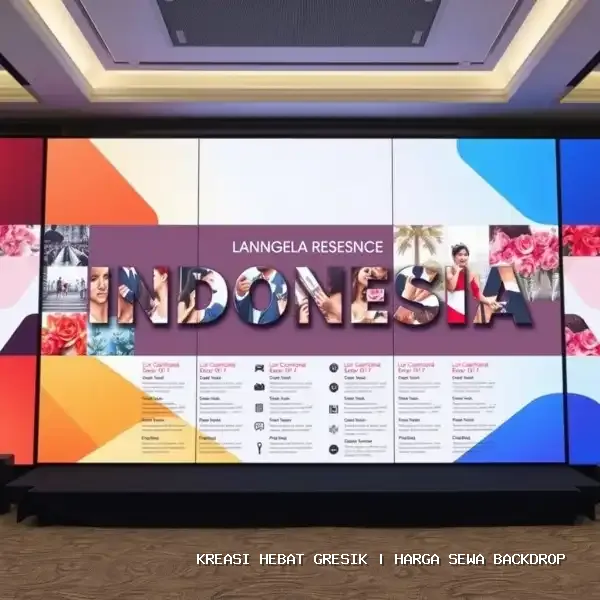 Sewa Backdrop Berkualitas di Gresik