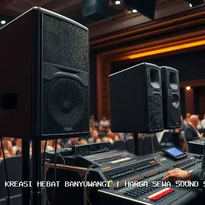 Sewa Sound System Banyuwangi Dengan Kualitas Audio Terbaik