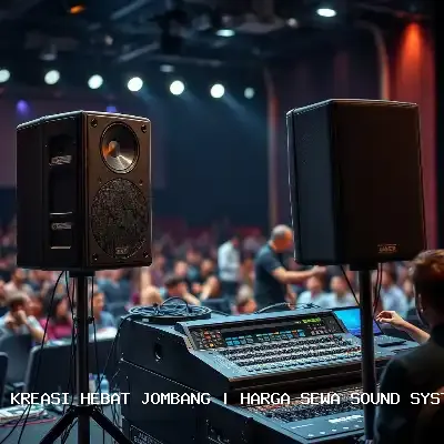 Harga Sewa Sound System Jombang Dengan Kru Profesional
