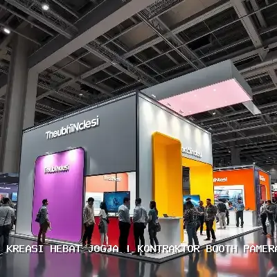 Kontraktor Booth Pameran Jogja, Desain dan Instalasi Profesional