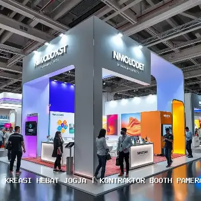 Jasa Kontraktor Booth Pameran Surabaya – Pembuatan Booth Custom & Modular R8