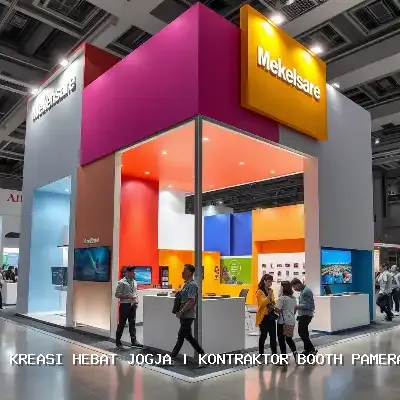 Portfolio Kontraktor Booth Pameran Jogja, Desain dan Instalasi Profesional