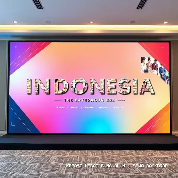 Sewa Backdrop Berkualitas di Bangkalan