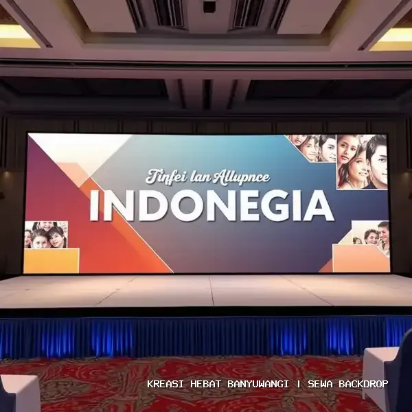 Sewa Backdrop Terbaik di Banyuwangi – Kreasi Hebat