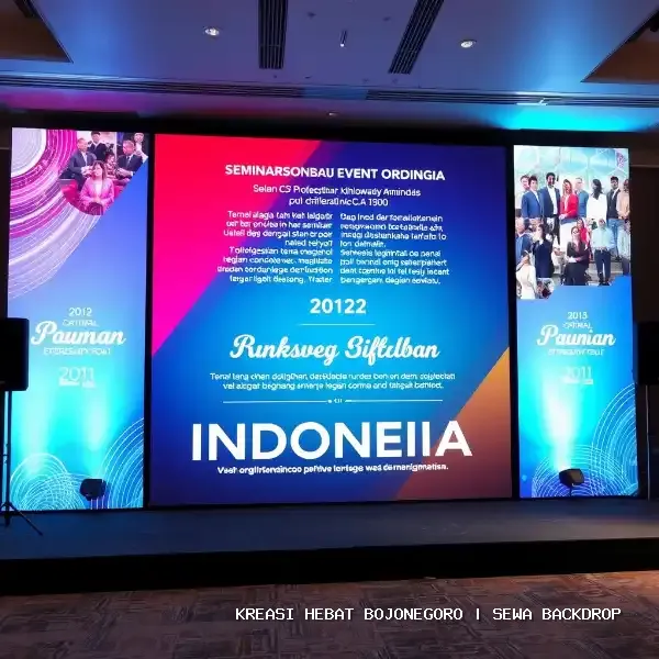 Sewa Backdrop Berkualitas di Bojonegoro – Kreasi Hebat
