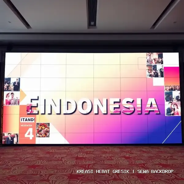 Sewa Backdrop Berkualitas di Gresik – Kreasi Hebat