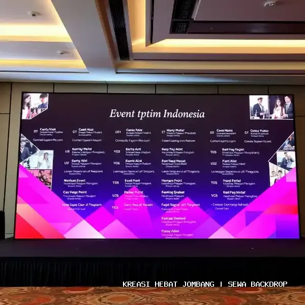 Sewa Backdrop Berkualitas di Jombang – Kreasi Hebat Jombang
