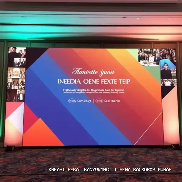 Sewa Backdrop Murah di Banyuwangi – Kreasi Hebat