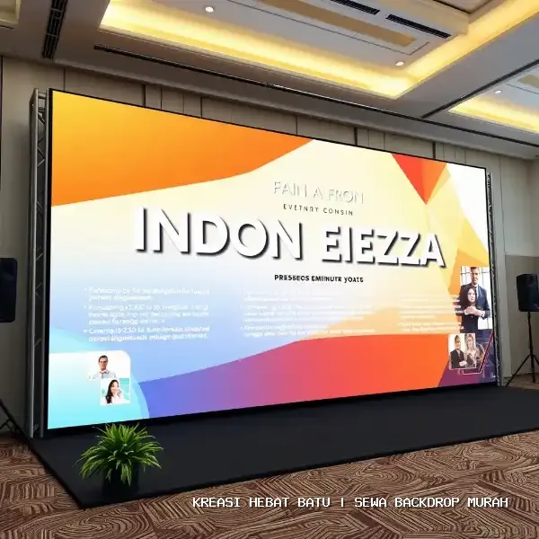 Sewa Backdrop Murah di Batu – Kreasi Hebat Batu