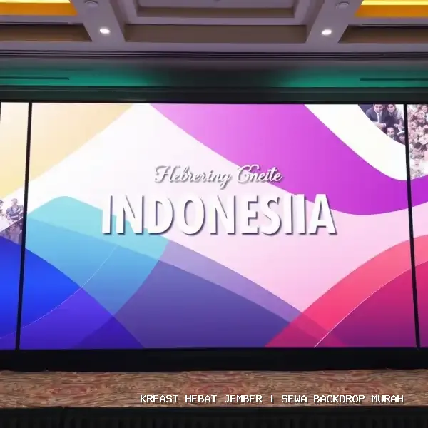 Sewa Backdrop Murah di Jember – Kreasi Hebat Jember