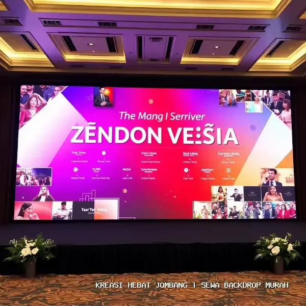 Sewa Backdrop Murah di Jombang – Kreasi Hebat Jombang