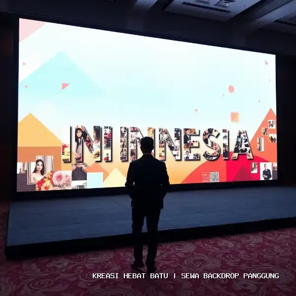 Sewa Backdrop Panggung Berkualitas di Batu