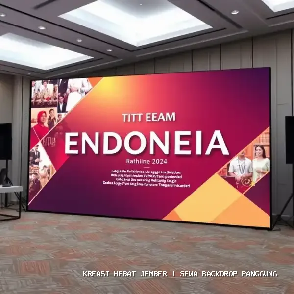 Sewa Backdrop Panggung Jember – Kreasi Hebat