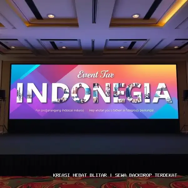 Sewa Backdrop Terdekat di Blitar – Kreasi Hebat Blitar
