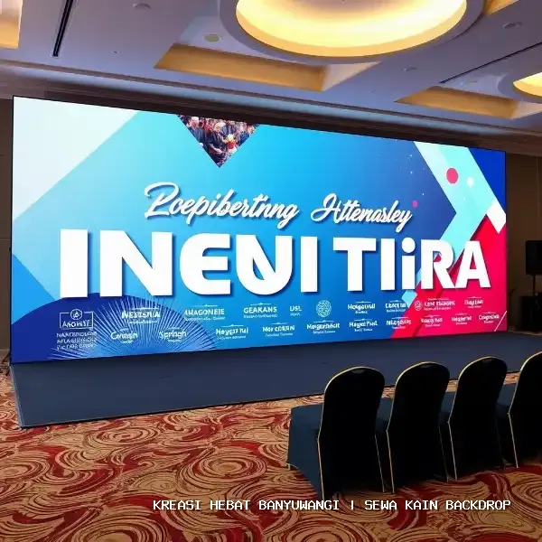 Sewa Kain Backdrop Berkualitas di Banyuwangi