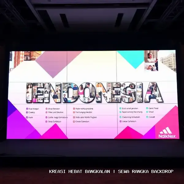 Sewa Rangka Backdrop Profesional di Bangkalan