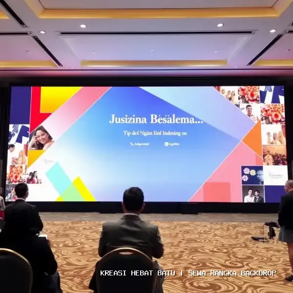 Sewa Rangka Backdrop Batu – Kreasi Hebat Batu