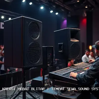 Tempat Sewa Sound System Blitar dengan Audio Berkualitas