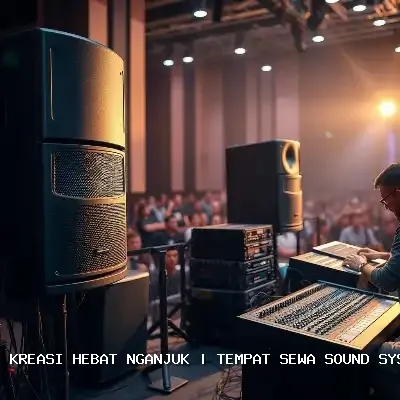 Tempat Sewa Sound System Nganjuk Dengan Kru Profesional