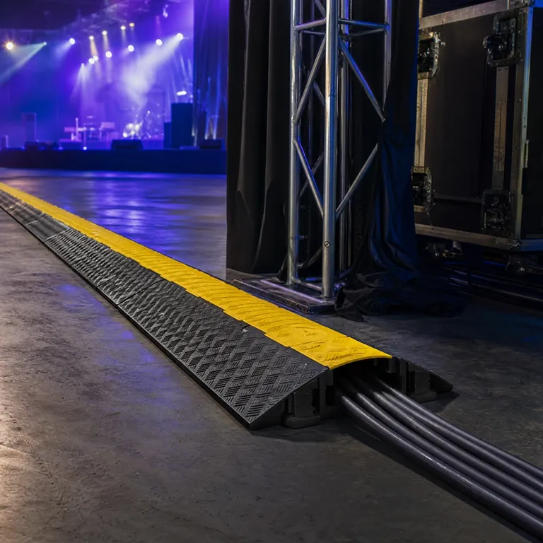 Rubber Speed Bump Cable Protector Banyumas – Solusi Aman untuk Event Anda
