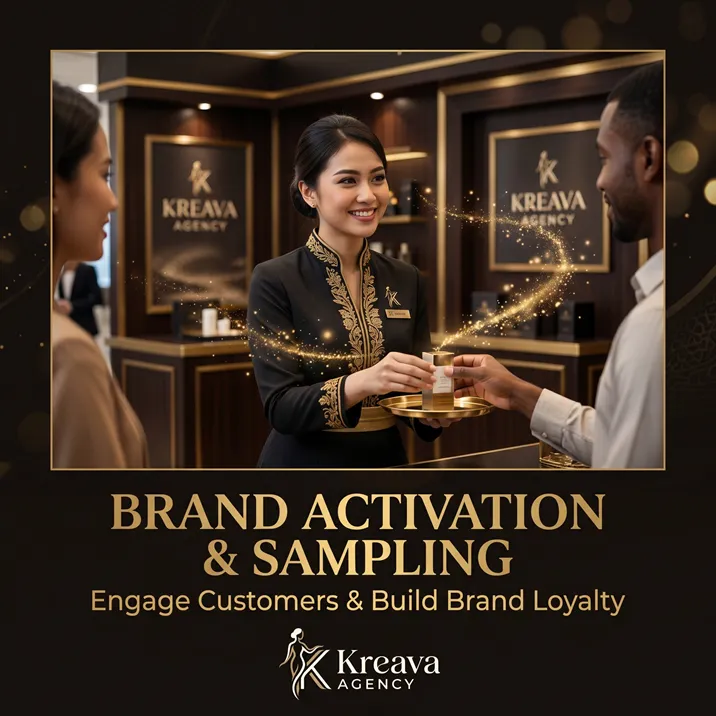 Portfolio Agency SPG dapat dikonfirmasi dari detail layanan untuk Event Anda
